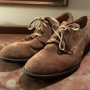 H&M Brown Suede Oxford Shoes
